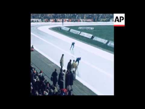 SYND 14 2 77 WORLD SPEED SKATING CHAMPIONSHIP IN HEERENVEEN