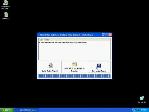 ODS To XLS Converter Software