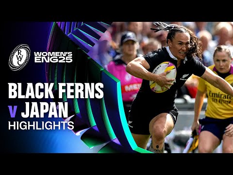 HIGHLIGHTS | Black Ferns v Japan | Pool C, Rugby World Cup 2025