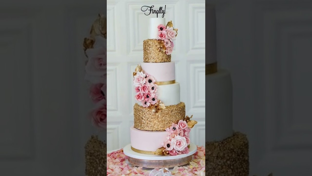 💥💜Cutest Wedding cake designs💡!!! |#shorts