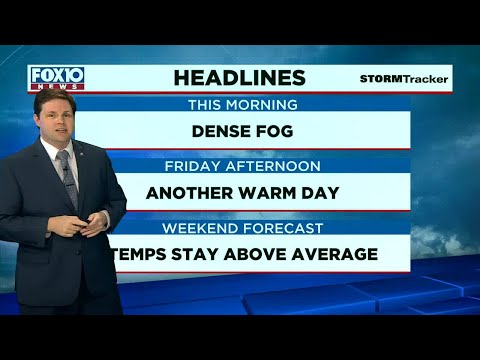 We’ve got some very thick fog out there