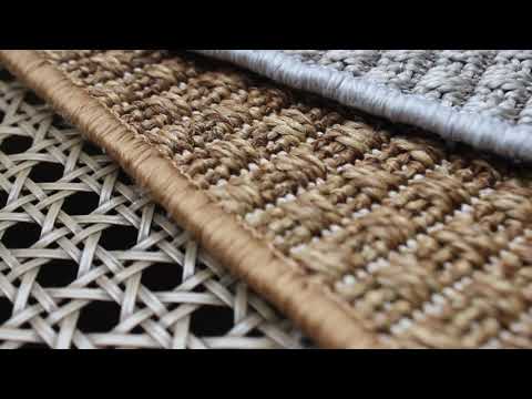 Tapete sisal nature areia champagne prata caramelo sob medida