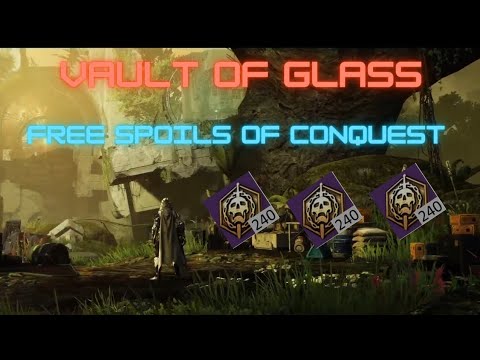 Vault of Glass - Free Spoils of Conquest Solo (Destiny 2)
