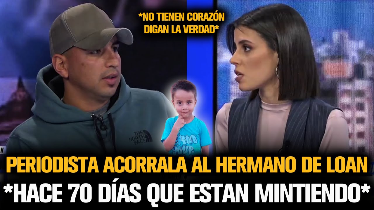 PERIODISTA ACORRALA AL HERMANO DE LOAN PARA QUE CONFIESE LA VERDAD
