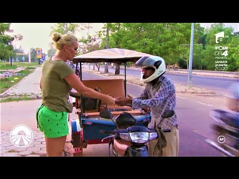 Vica Blochina frânge inimi în Cambodgia!