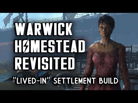 Warwick Homestead Revisited - "Lived-in" Fallout 4 Settlement Build