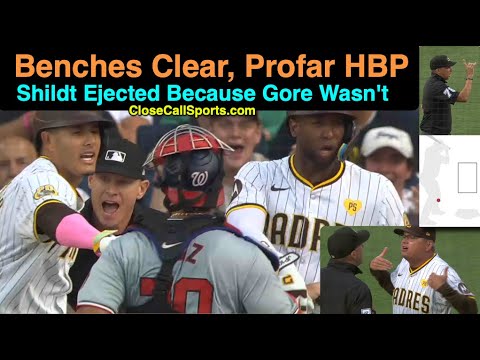 E98 - Benches Clear Before Jurickson Profar HBP (with warnings) & Mike Shildt Ejected by Adam Hamari