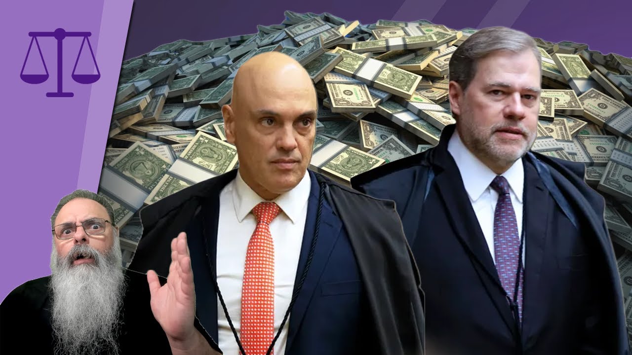 LAMBANÇA de TOFFOLI e MORAES com o BANCO MASTER fica INSUSTENTÁVEL: &quot;ESTÁ na HORA de PRENDER JUIZ&quot;