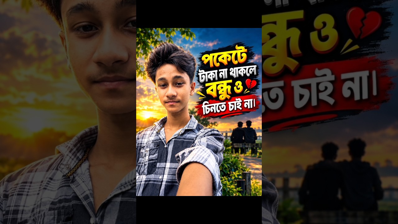 পকেটে টাকা না থাকলে বন্ধু ও চিনতে চাই না😟💔 #sadlovestory #trending #shorts #explore #dogs #explore
