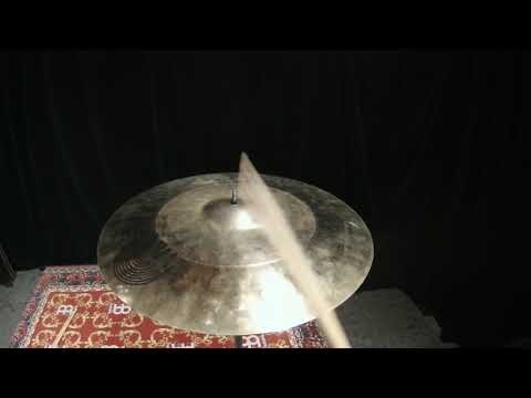Quick demo of Used Sabian HHX Prototype Ride 21in (3020g)
