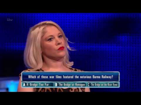 Helen Gets Her Burma Railway Question Right - The Chase