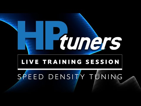 Speed Density Tuning | HP Tuners Live Training