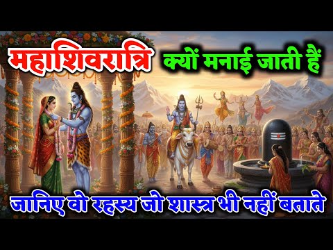 महाशिवरात्रि क्यों मनाई जाती है? जानिए वो रहस्य जो शास्त्र भी नहीं बताते | Shivratri Secret