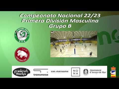 Liga Nacional Masculina. Frankfurt Vòlei Arenys Vs Club Vòlei Olot