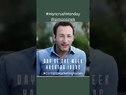 No. 3 Days of the Week Hashtags