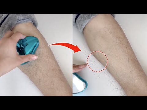 Nano Crystal Hair Remover Unbox and Test 2023 - Scam or Legit??