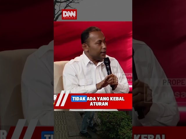 Aparat harus bersih, karena atribut dan keperluan nya di tanggung rakyat