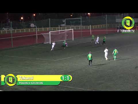 KP Chemik Police - Pogoń II Szczecin 1:1(1:0) Gra Kontrolna