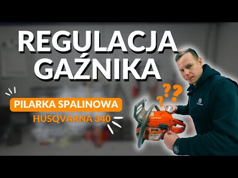 Regulacja gaźnika pilarki spalinowej!
