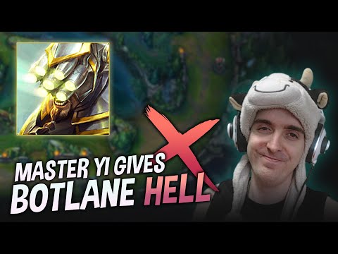 GIVING HELL TO BOT LANE WITH MASTER YI - COWSEP