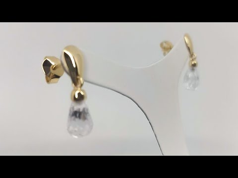 How 18k Gold Earrings with Stones are Made – Making Jewelry