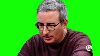 John Oliver "that wasn't fun" Hot Ones green screen