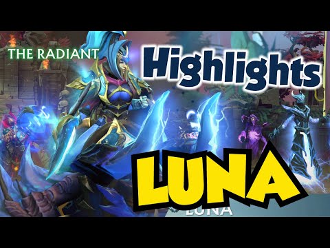 Luna pos 1 gamplay highlights #dota2 #ProximuzGaming