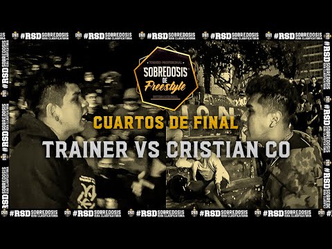 #TRAINER VS #CRISTIAN CO (CUARTOS) // FECHA #1 SOBREDOSIS DE FREESTYLE X RAPSODIA