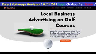 Direct Fairways Reviews ( JULY 24 ) Legit Or Another Scam DirectFairways !DirectFairways Com Review