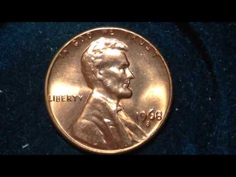 1968 S Lincoln Penny