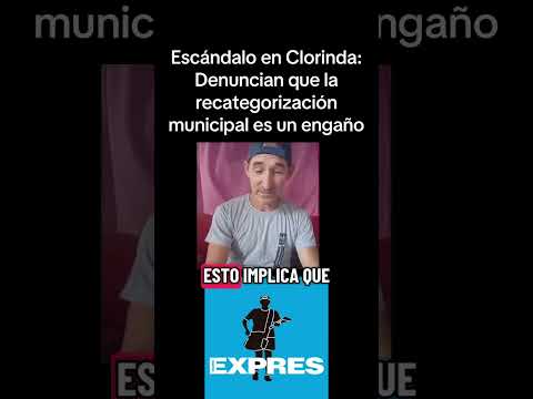 Escándalo en Clorinda: Denuncian que la recategorización municipal es un engaño