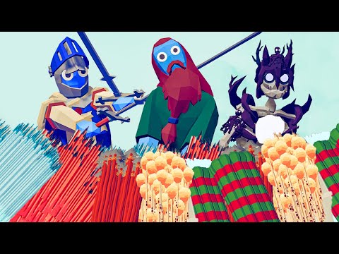 3x GIANT 👹 Vs 🏹 2x EVERY GOD / Totally Accurate Battle Simulator ( TABS )