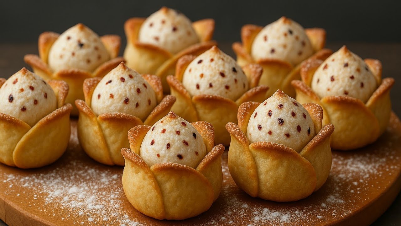 Mürbeteigkekse mit Baiser und Trockenfrüchten by Die Welt der Kekse — recipe photo