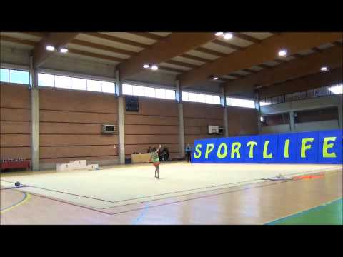 Seconda prova torneo allieve 2013 Pesaresi Ilaria fune