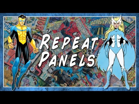 How Comics like Invincible and Marvel's Alpha Flight use Repeat Panels Perfectly
