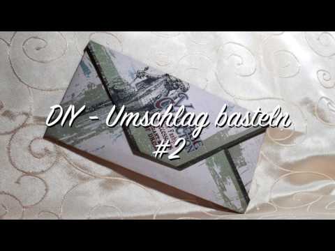 Briefumschlag selber machen #2 - Anleitung - Do it yourself - DIY