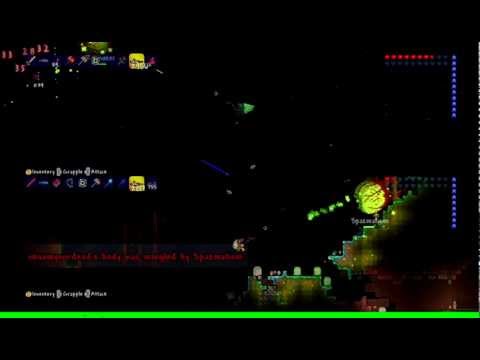 Epic Twins Terraria Xbox 360 Boss Fight