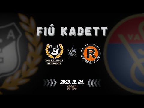 DEAC KA U16 - NKA Pécs/B