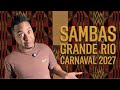🎧 Destaques dos Sambas Concorrentes na Grande Rio para o Carnaval 2027