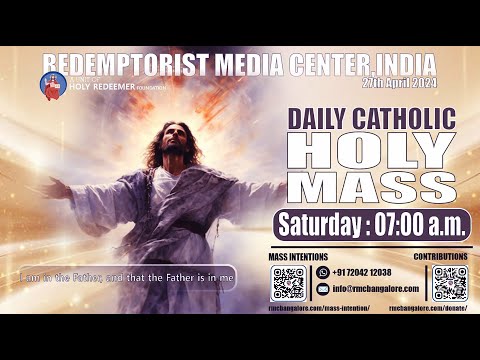 Catholic Holy Mass - 27th April 2024, Saturday