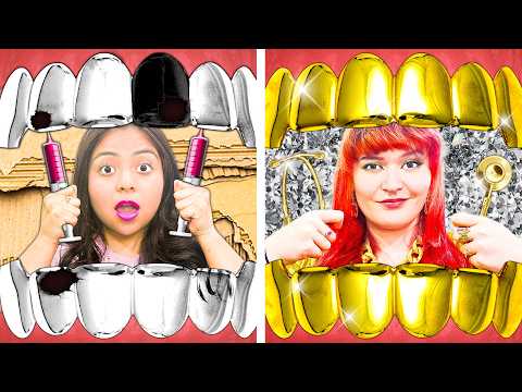 Rich Vs Broke Dentist | Crazy & Funny Rich Vs Poor Hospital Moments by Crafty Hacks Plus