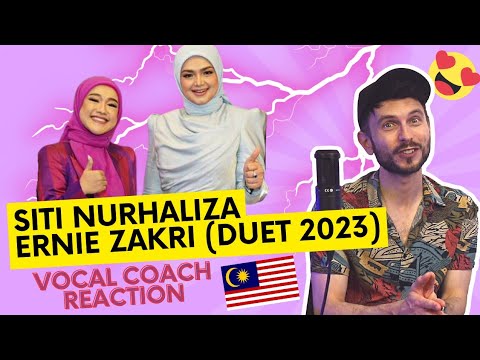 YAZIK reacts to Siti Nurhaliza & Ernie Zakri | Duet 2023