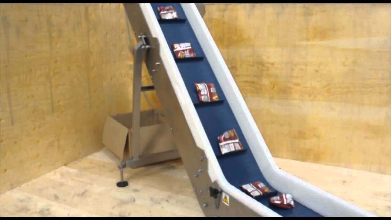 Podmores flighted belt elevators (inclined)