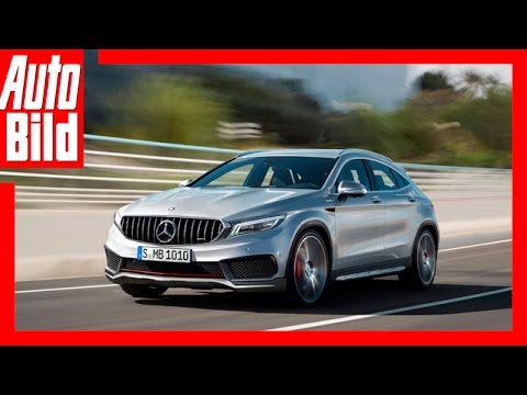 Zukunftsvision: Mercedes GLA (2019) / GLA macht Tesla Konkurrenz