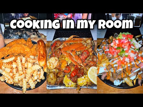 30 Minutes of Cooking in my Room | Lazy Pot Noodle