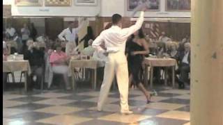 HOMENAJE A  NATACHA POBERAJ GLORIAS ARGENTINAS (BAILA CON JUAN MANUEL FERNANDEZ)