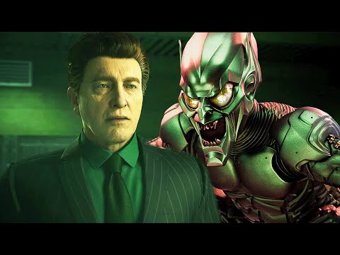 Spider-Man 2 - All Norman Osborn Cutscenes & Becoming Green Goblin (4K)