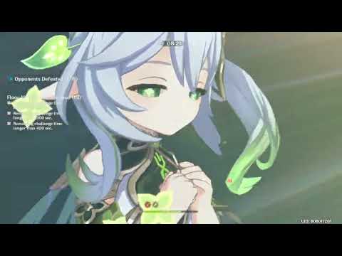 Quick Showcase Nilou Team with Yao-Yao | Spiral Abyss 3.3 12-3 Second Half