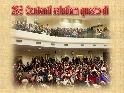 238  CONTENTI SALUTIAM QUESTO DI' - KARAOKE