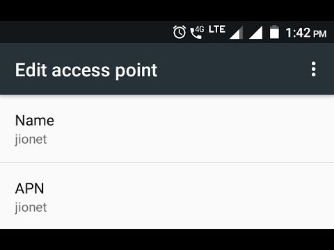 Moto C Plus Reliance Jio 4G LTE Sim VoLTE Settings